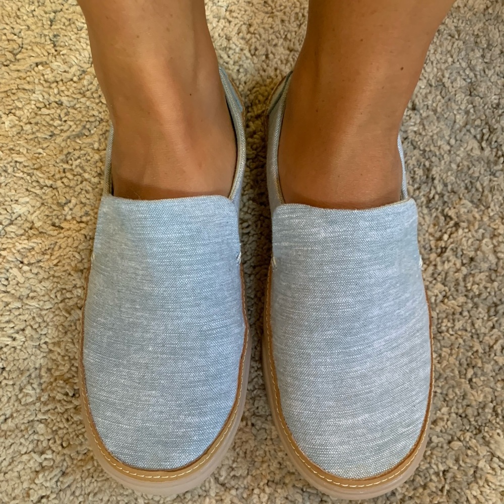 Tom’s slip-on shoes